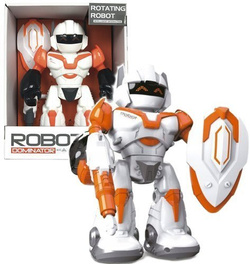 ROBOT WOJOWNIK DOMINATOR ŚWIATŁO DŹWIĘK ASKATO