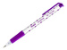 DŁUGOPIS AUTOMATYCZNY S-FINE W GWIAZDKI FIOLETOWY TOMA SUNNY - 30 sztuk