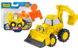 BOB BUDOWNICZY MAŁY POJAZD KOPARKA SCOOP - FISHER