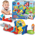 TUT TUT AUTKA TOR DIABELSKA PĘTLA 360° WYRZUTNIA SAMOCHODÓW PIOSENKI VTECH