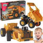 KLOCKI KONSTRUKCYJNE CIĘŻARÓWKA WYWROTKA SAMOCHÓD POJAZDY GÓRNICZE