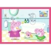 PUZZLE 4w1 ŚWINKA PEPPA UWIELBIA PRZYGODY UKŁADANKA 34672 TREFL