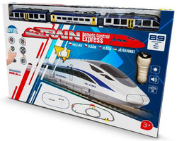 KOLEJKA ELEKTRYCZNA TORY POCIĄG NA PILOTA SKŁAD KOLEJOWY 618 CM DROMADER