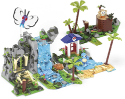 POKEMON KLOCKI KONSTRUKCYJNE WIELKA PRZYGODA W DŻUNGLI FIGURKI SQUIRTLE