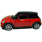 NEW MINI HATCH CZERWONY METALOWY SAMOCHÓD KOLEKCJONERSKI WELLY