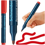 MARKER PERMANENTNY PISAK SCHNEIDER MAXX 130 OKRĄGŁY CZERWONY 1-3mm