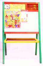 TABLICA PODWÓJNA MAGNETYCZNA EDUKACYJNA + LITERKI