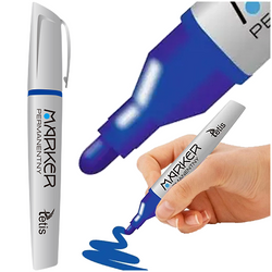 MARKER PERMAMENTNY WODOODPORNY 3mm NIEBIESKI KOŃCÓWKA STOŻKOWA TETIS