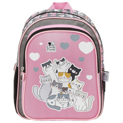 PLECAK PRZEDSZKOLNY CLEO I FRANK KOTKI SERDUSZKA DLA DZIEWCZYNKI