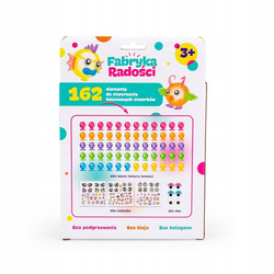 FABRYKA RADOŚCI KREATYWNY ZESTAW UZUPEŁNIAJĄCY BALONY NAKLEJKI DIY DUMEL