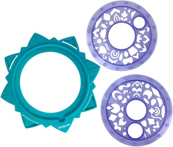 SPIROGRAF MANDALA ZESTAW KREATWYNY ARTYSTYCZNY DO RYSOWANIA SPIROGRAPH