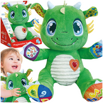 PLUSZAK MASKOTKA INTERAKTYWNA PRZYJACIELSKI SMOK DŹWIĘK ŚWIATŁO CLEMENTONI