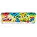 PLAY-DOH CIASTOLINA 4 TUBY UZUPEŁNIAJĄCE 224g SŁOICZKI TUBKI MASA HASBRO
