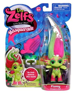 FIGURKA MAGIA ELFÓW ZELFS FLAMY 7CM + AKCESORIA