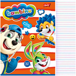 WYPRAWKA SZKOLNA BAMBINO XXL DUŻY ZESTAW BLOKI ZESZYTY FARBY KLEJ + GRATISY