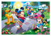 PUZZLE MICKEY DONALD NA ROLKACH 100 TREFL 16249