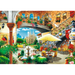PUZZLE WIDOK NA BARCELONĘ SAGRADA FAMILIA BARCELONA   2000 EL. TREFL 27105