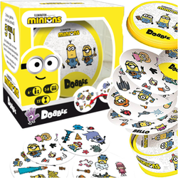 DOBBLE MINIONKI GRA KARCIANA TOWARZYSKA IMPREZOWA RODZINNA 55 KART DE