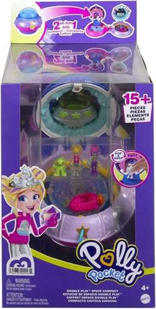 POLLY POCKET GWIEZDNY SPODEK KOSMICZNY PRZYGODA UFO LALECZKI MATTEL