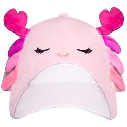 CZAPKA Z DASZKIEM SQUISHMALLOWS REGULOWANA PLUSZOWA RÓŻOWA KRAB CAILEY