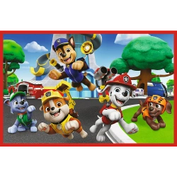 PUZZLE 2x24 PSI PATROL PSI DZIEŃ ZABAW PIESKI CHASE UKŁADANKA 34434 TREFL