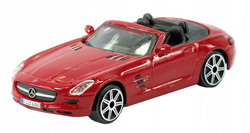 MERCEDES SLS AMG CABRIO SAMOCHÓD METALOWY AUTO MODEL BBURAGO 1:43