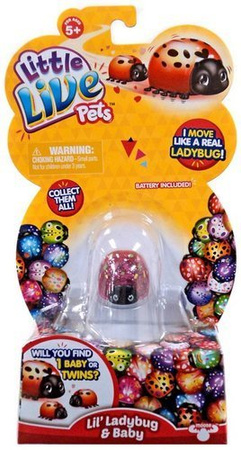 LITTLE LIVE PETS BIEDRONKA BIEDRONECZKA POSYPKA
