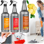 CLINEX GRILL W3 FLORAL 3w1 PODŁOGI ŁAZIENKA UNIWERSALNY ZESTAW DOMOWY