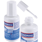 KOREKTOR W PŁYNIE Z APLIKATOREM WODNY 20 ML SZKOLNY BIUROWY DONAU