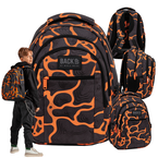 PLECAK SZKOLNY BACKUP MAGMA LAWA OGIEŃ MŁODZIEŻOWY