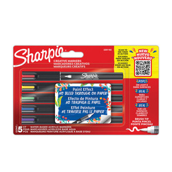 MARKERY AKRYLOWE SHARPIE KREATYWNE ARTYSTYCZNE PISAKI MAZAKI 5 KOLORÓW