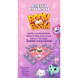 GRA PLANSZOWA ZRĘCZNOŚCIOWA KOCI DOMEK GABI BOOM BOOM RODZINNA TREFL 02548