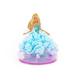 MAGICZNA SUKNIA Z KRYSZTAŁKÓW KSIĘŻNICZKI AZURE KREATYWNY EKSPERYMENT KIDEA