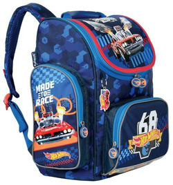 TORNISTER SZKOLNY HOT WHEELS SAMOCHODY - MAJEWSKI