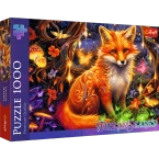 PUZZLE 1000 BAŚNIOWY LIS DREAMSCAPES ZWIERZĘTA LASU UKŁADANKA TREFL 10932