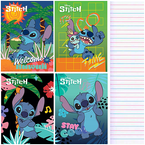 ZESZYT A5 3 LINIA 32 KARTKI STITCH SZKOLNY LAMINOWANY ST.MAJEWSKI - 4 szt.