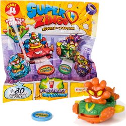 SUPER ZINGS THINGS 4 SERIA FIGURKA Z WYRZUTNIĄ JET RIVALS OF KABOOM