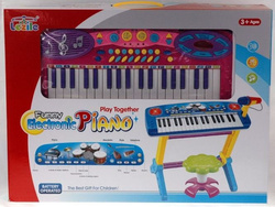 DUŻE ORGANY KEYBOARD PIANINKO Z MIKROFONEM