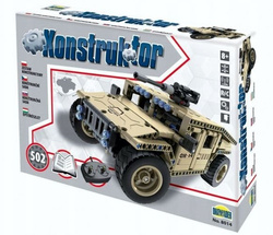 KONSTRUKTOR POJAZD STEROWANY RC RADIO AUTO 502 EL