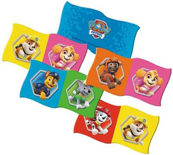 GRA LOGICZNA EDUKACYJNA DOMINO OBRAZKOWE PSI PATROL UKŁADANKA - TREFL