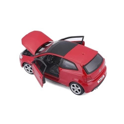 VOLKSWAGEN POLO GTI 5 SAMOCHÓD METALOWY MODEL POJAZD SPORTOWY BBURAGO 1/24