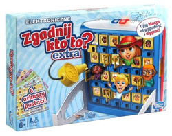 GRA ELEKTRONICZNA ZGADNIJ KTO TO EXTRA - HASBRO