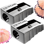 TEMPERÓWKA POJEDYNCZA ALUMINIOWA STRUGACZKA MANUALNA KEYROAD - 2 szt.