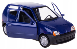 FIAT SEICENTO GRANATOWY SAMOCHÓD METALOWY WELLY 1:34 KOLEKCJONERSKE AUTO 