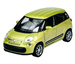 FIAT 500L 2013 ZŁOTY METALOWY MODEL SAMOCHODZIK KOLEKCJONERSKI WELLY