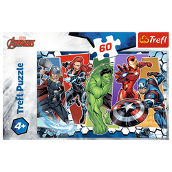 PUZZLE NIEZWYCIĘŻENI AVENGERSI 60 EL - TREFL 17357