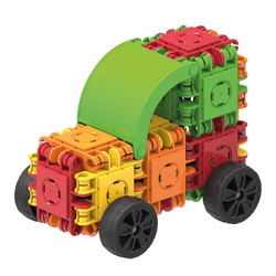 KLOCKI CLICFORMERS 50el KONSTRUKCYJNE EDUKACYJNE SAMOLOT AUTO KWIATEK 4w1