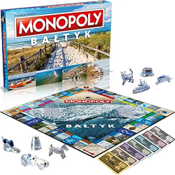 GRA MONOPOLY BAŁTYK EKONOMICZNA PLANSZOWA RODZINNA WERSJA POLSKA HASBRO