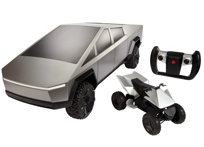 Hot wheels samochód tesla cybertruck rc 1:10 sterowany nowoczesny