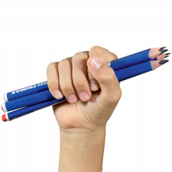 OŁÓWEK DO NAUKI PISANIA TRÓJKĄTNY ALPINO TRIMAX JUNIOR JUMBO HB-2 - 12 SZT.